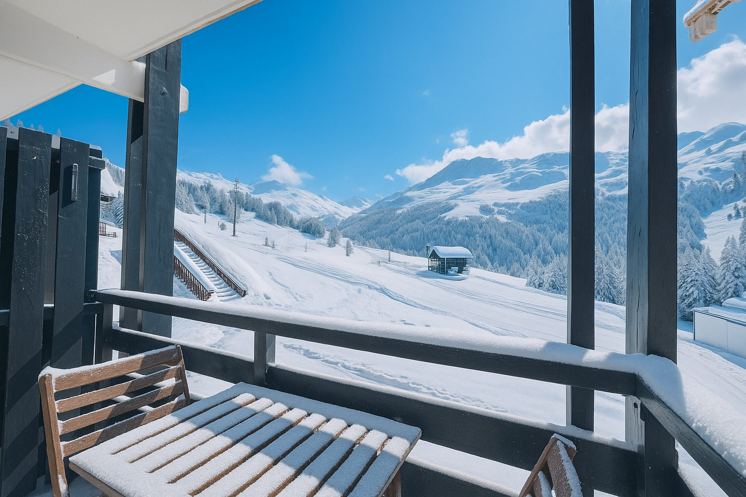 Vue hiver