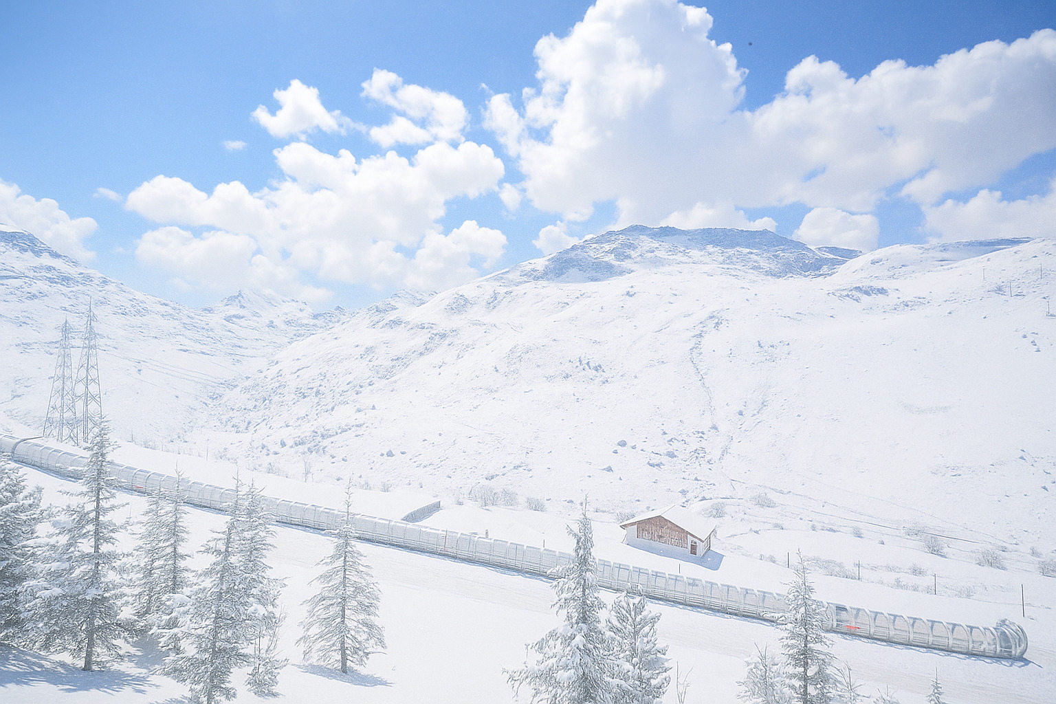 Vue hiver