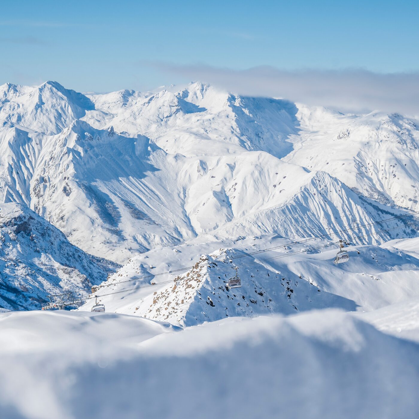 meilleur quartier des Menuires